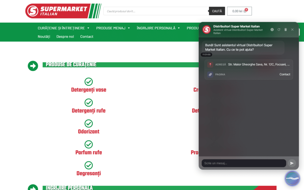 ChatBot AI VSO deschis pe dsmi